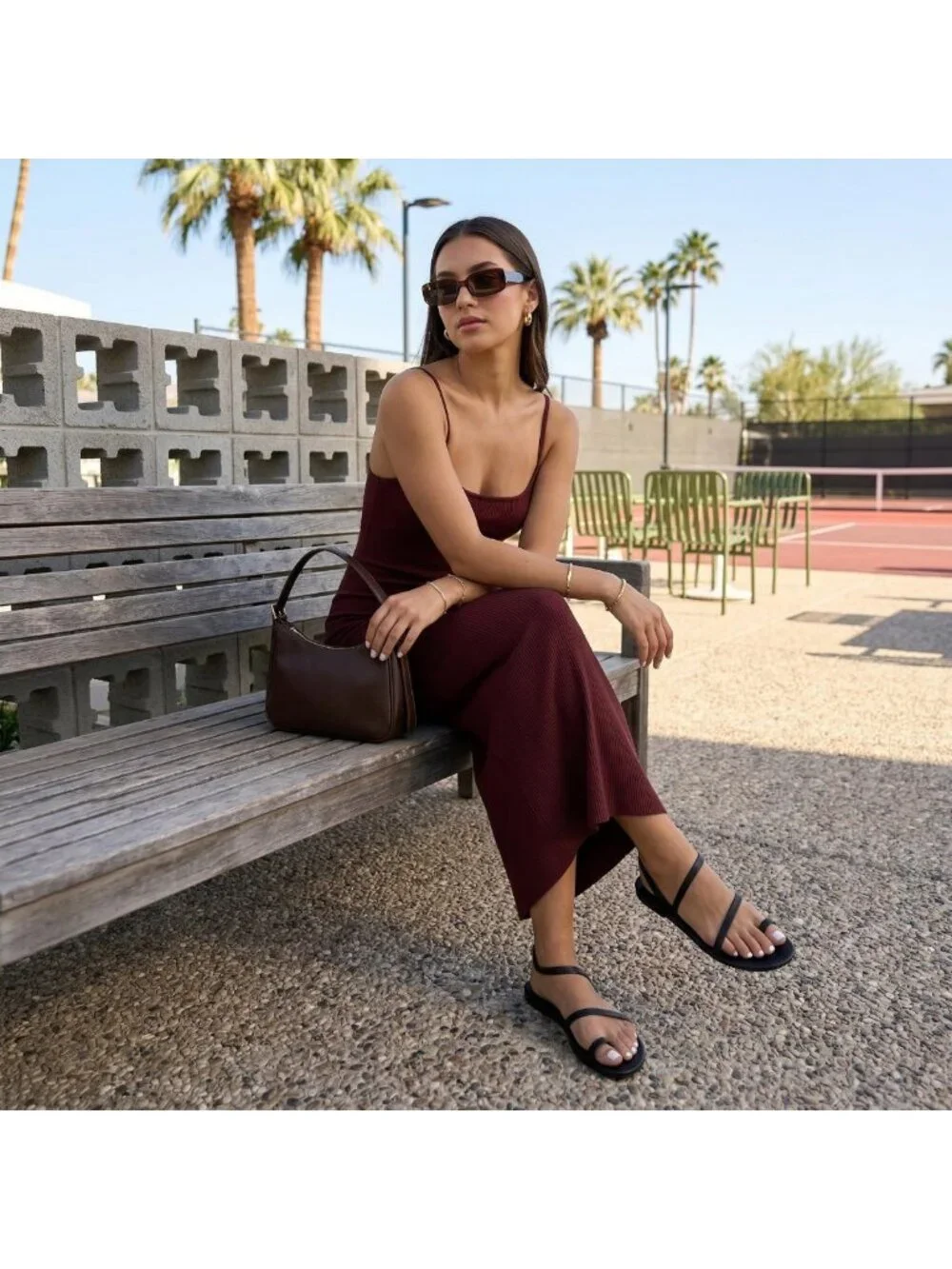 Comfortable Strappy Flip Flops for Women | Casual Sandals with Memory Foam